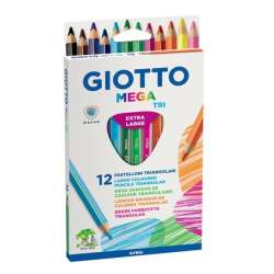 Kredki 12 kol. MEGA TRI GIOTTO 220600 (220600 FILA) - 1