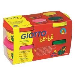 Ciastolina 4x100gr zestaw 3 Bebe GIOTTO (464902 FILA) - 1