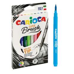 Pisaki Brush Tip 10 kolorów CARIOCA - 1