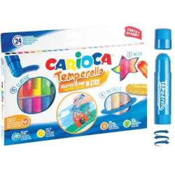 Farby w sztyfcie 24 kolory CARIOCA - 1