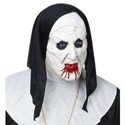 Maska na Halloween Zakonnica
