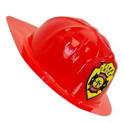 Kask strażacki czerwony
