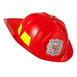 Kask strażacki czerwony