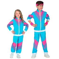 Strój dresowy w stylu lat 80 rozm. 164/XXS