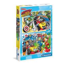 Clementoni Puzzle 2x60el Mickey Roadster Racers 07130 (07130 CLEMENTONI) - 1
