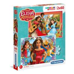Clementoni Puzzle 2x60el Elena di Avalor 07132 p6, cena za 1szt. (07132 CLEMENTONI) - 1