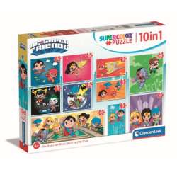 Clementoni Puzzle 10w1 DC Comics Bohaterowie komiksów 20272 p.6 (20272 CLEMENTONI) - 1