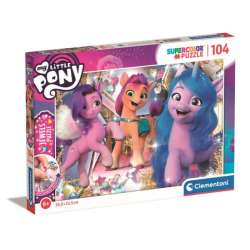 Clementoni Puzzle 104el. z ozdobami My Little Pony 20345 (20345 CLEMENTONI)