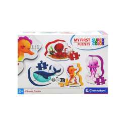 PROMO Clementoni Puzzle Moje Pierwsze Puzzle Sea Life Zwierzęta morskie 20835 (20835 CLEMENTONI)
