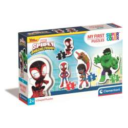 Clementoni Puzzle Moje Pierwsze Puzzle 3-6-9-12el Spidey and His Amazing Friend 20836 (20836 CLEMENTONI)