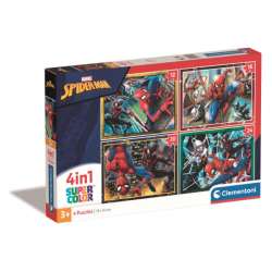 Clementoni Puzzle 4w1 Spiderman 21515 (21515 CLEMENTONI)