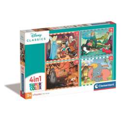 Clementoni Puzzle 4w1 Disney Classic 21523 (21523 CLEMENTONI) - 1