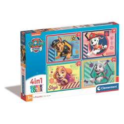 Clementoni Puzzle 4w1 PAW PATROL Psi Patrol 21526 (21526 CLEMENTONI) - 1