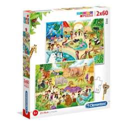Clementoni Puzzle 2x60el Zoo 21603 p6 (21603 CLEMENTONI) - 1