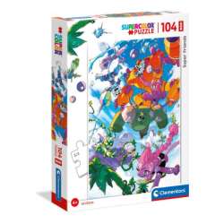 Clementoni Puzzle 104el Maxi Super friends! 23754 (23754 CLEMENTONI) - 1