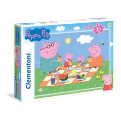 Clementoni Puzzle 24el Maxi Świnka Peppa 24028 (24028 CLEMENTONI) - 1