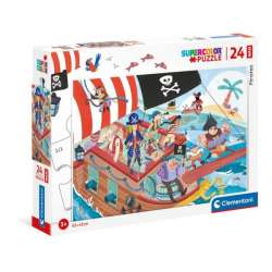 Clementoni Puzzle 24el Maxi podłogowe Pirates 24209 (24209 CLEMENTONI) - 1