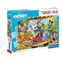 Clementoni Puzzle 24el Maxi podłogowe Mickey i Przyjaciele 24218 p6 (24218 CLEMENTONI) - 1
