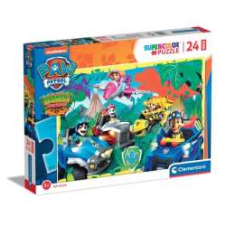 Clementoni Puzzle 24el Maxi podłogowe PAW PATROL Psi Patrol Dino Rescue 24235 p6 (24235 CLEMENTONI) - 1