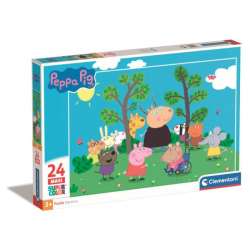 Clementoni Puzzle 24el Maxi Świnka Peppa 24237 (24237 CLEMENTONI) - 1