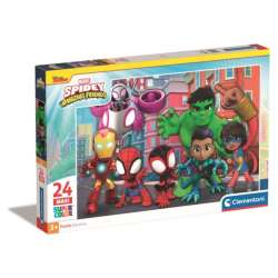 Clementoni Puzzle 24el Maxi SuperColor Spidey and His Amazing Friend 24249 (24249 CLEMENTONI) - 1