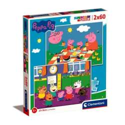 Clementoni Puzzle 2x60el Świnka Peppa. Peppa Pig 24793 p.6 (24793 CLEMENTONI) - 1