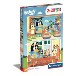 Clementoni Puzzle 2x20el SuperColor Bluey 24807 (24807 CLEMENTONI) - 1