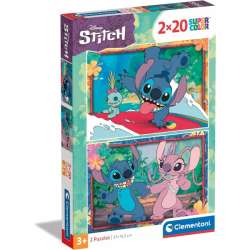 Puzzle 2x20 elementów Super Kolor Stitch (GXP-915293) - 1