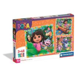 Puzzle 3x48 Super Kolor Dora - 1