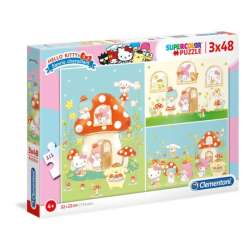 Clementoni Puzzle 3x48el Hello Kitty 25246 p6 (25246 CLEMENTONI) - 1