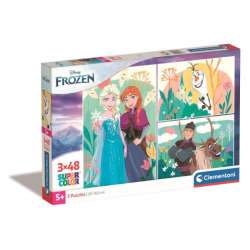 Clementoni Puzzle 3x48el Frozen. Kraina Lodu 25284 (25284 CLEMENTONI) - 1