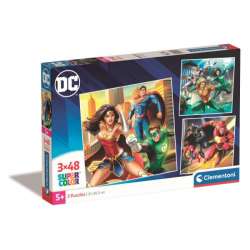 Clementoni Puzzle 3x48el SuperColor square DC COMICS Justice League 25296 (25296 CLEMENTONI) - 1