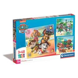 Clementoni Puzzle 3x48el SuperColor square Psi Patrol PAW PATROL 25301 (25301 CLEMENTONI)