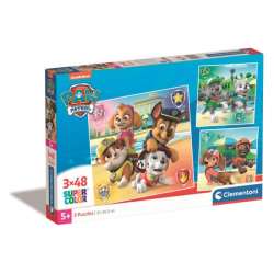 Clementoni Puzzle 3x48el SuperColor square Psi Patrol PAW PATROL 25301 (25301 CLEMENTONI) - 1