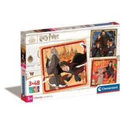 Clementoni Puzzle 3x48el SuperColor square Harry Potter 25312 (25312 CLEMENTONI)