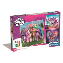 Clementoni Puzzle 3x48el SuperColor My Little Pony 25322 (25322 CLEMENTONI)