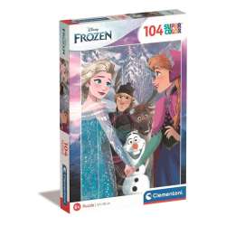 Puzzle 104 Super Kolor Disney Frozen (25742 CLEMENTONI)