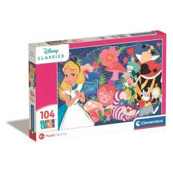 Puzzle 104 Super Kolor Disney Classic Alice (25748 CLEMENTONI)