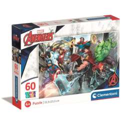 Puzzle 60 elementów Super Kolor The Avengers (GXP-812562)