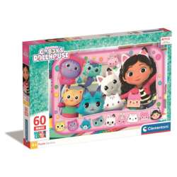 Clementoni Puzzle 60el Maxi SuperColor Koci Domek Gabi. Gabby's Dollhouse 26598 (26598 CLEMENTONI) - 1