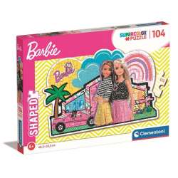 Clementoni Puzzle 104el shaped Barbie 27163 (27163 CLEMENTONI) - 1