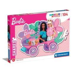 Clementoni Puzzle 104el shaped Barbie 27164 (27164 CLEMENTONI) - 1