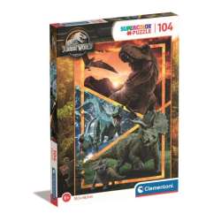 Clementoni Puzzle 104el Super Jurassic World 27181 (27181 CLEMENTONI) - 1