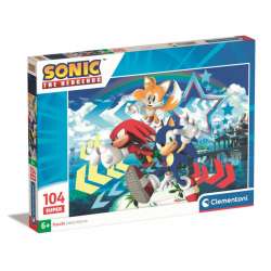 Puzzle 104 elementy Sonic (GXP-918379) - 1