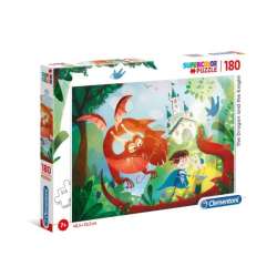 Clementoni Puzzle 180el The Dragon and the Knight 29209 (29209 CLEMENTONI) - 1