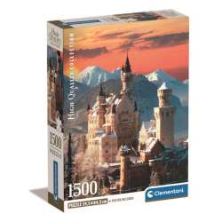 Clementoni Puzzle 1500el Compact Neuschwanstein 31716 (31716 CLEMENTONI) - 1