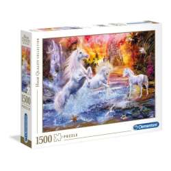 Clementoni Puzzle 1500el HQC Wild unicorns Dzikie Jednorożce 31805 p6, cena za 1szt. (31805 CLEMENTONI) - 1
