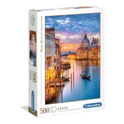 Puzzle 500 elementów High Quality - Oświetlona Wenecja (GXP-650090) - 1