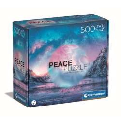 Clementoni Puzzle 500el Peace Jasnoniebieski 35116 p.6 (35116 CLEMENTONI) - 1