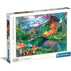 Puzzle 500 elementów High Quality The Old Shoe House (GXP-918070) - 1